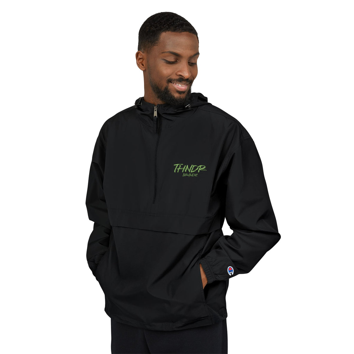 THNDR BRANDZ Packable Anorak Jacket